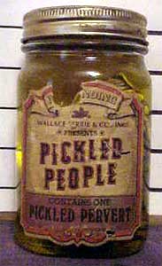 Pickled People Jar