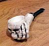 Skull & Claw Pipe #4